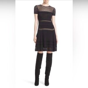 Diane Von Furstenberg Celina Dress in Black XS/S